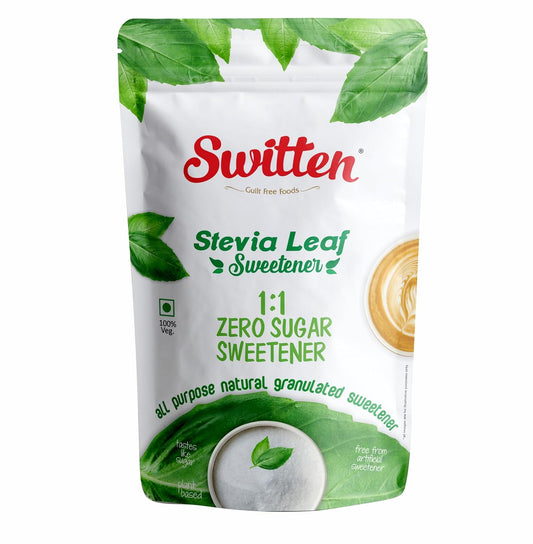 Switten Stevia Leaf Extract Sugar-Free Powder,  200g