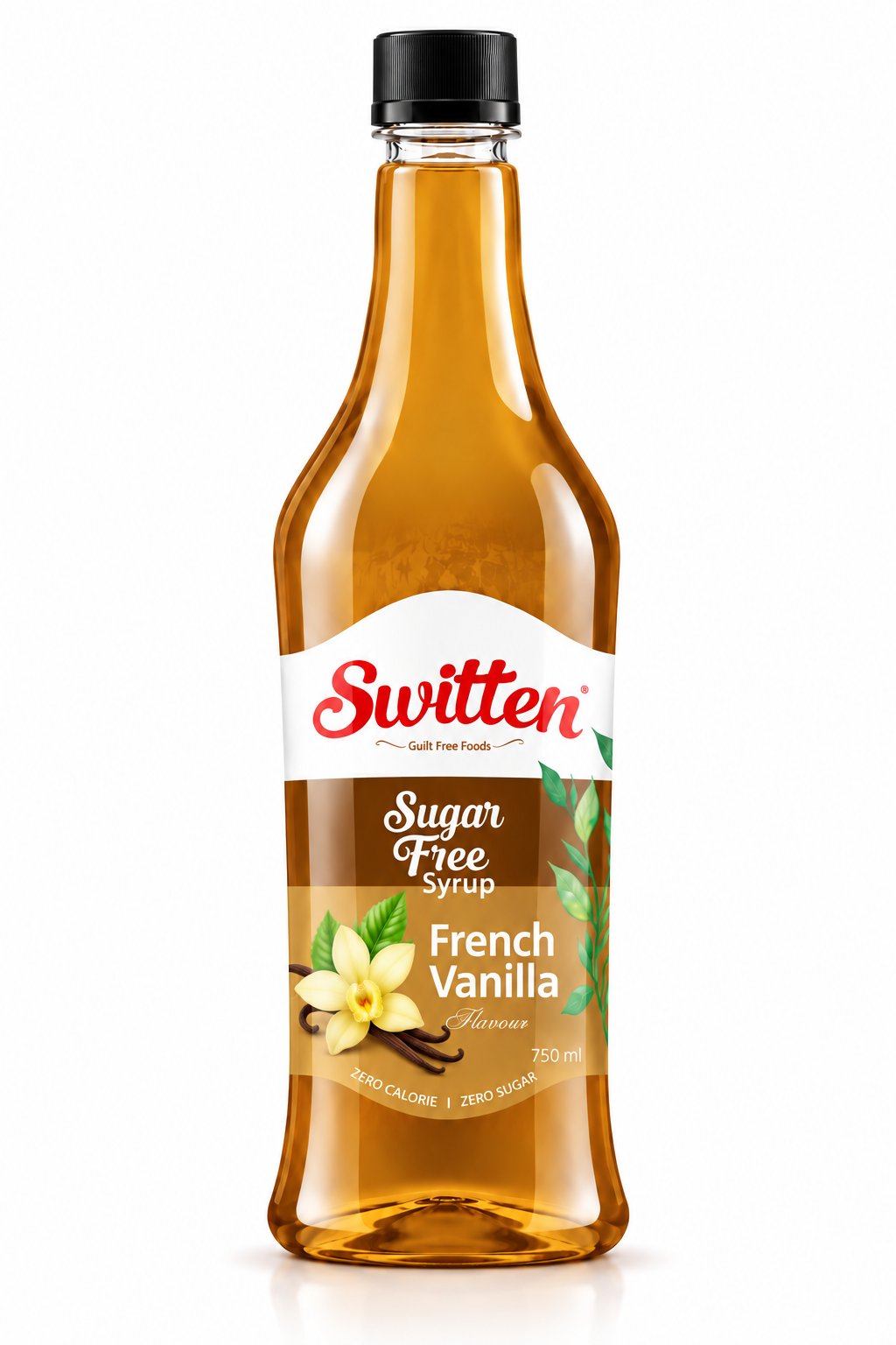Switten Sugar Free French Vanilla Syrup, 750 ml