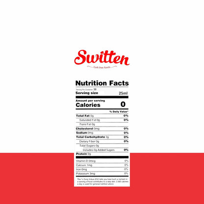 Switten Sugar Free Salted Caramel Syrup (750ml) I Diabetic Friendly | Concentrated Syrup | No Added Sugar | Cocktail, Mocktail, Sharbat I Keto friendly I Zero Calorie Sharbat
