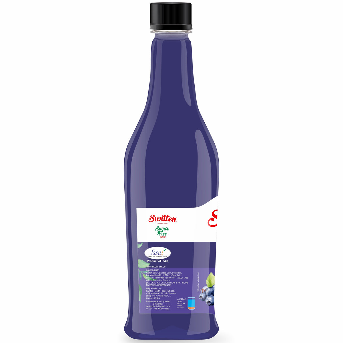 Sugar Free BlueBerry Syrup 750ml