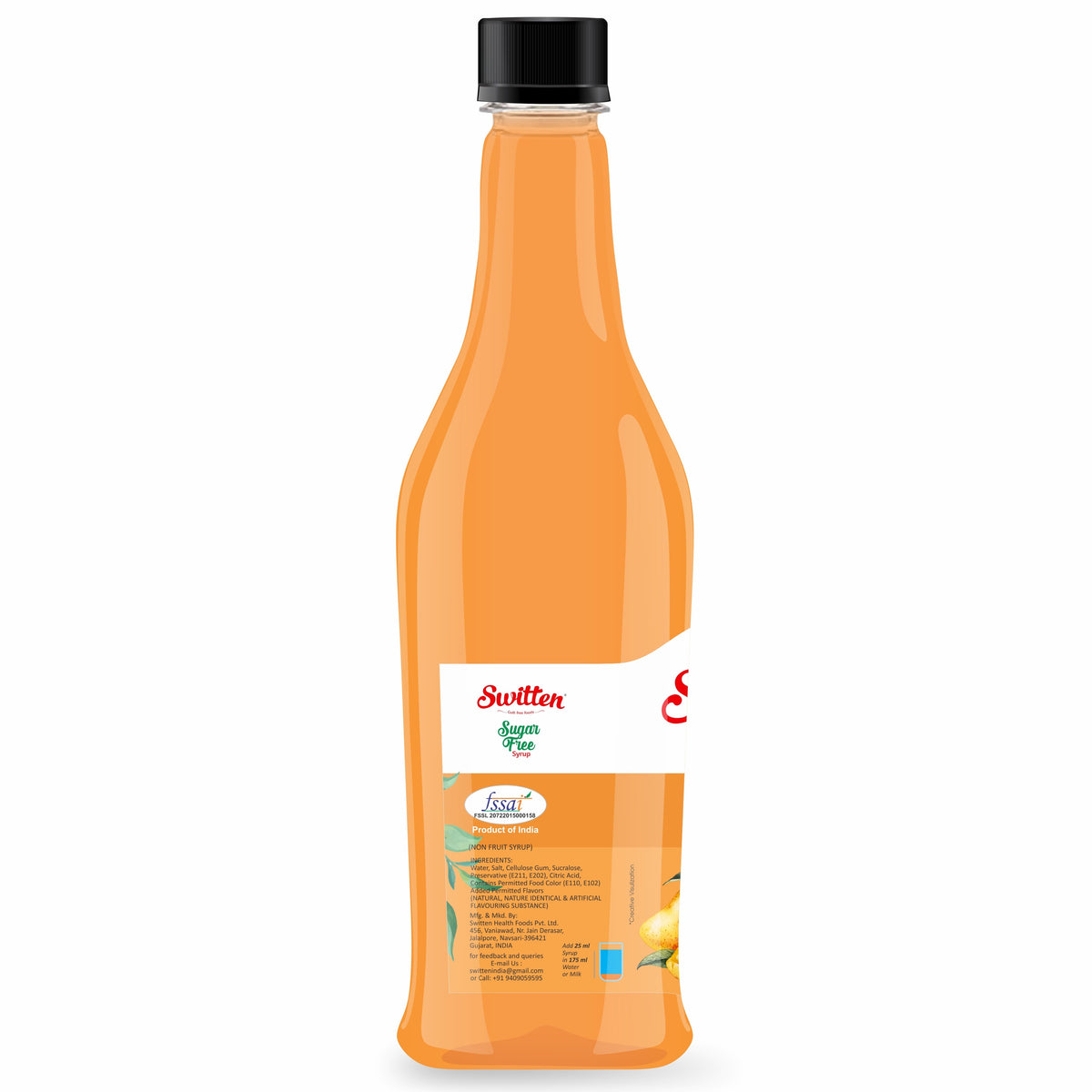 Sugar Free Mango Syrup 750ml