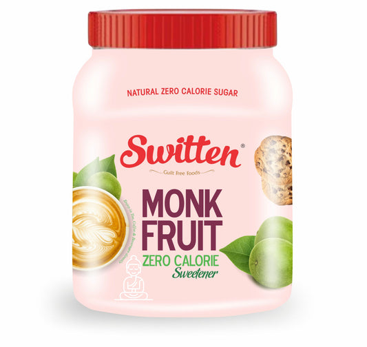 Switten Monk Fruit Sweetener 400g I White Sugar Substitute